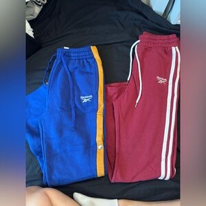 Reebok Straight Leg Sweatpants Bundle – Size Small